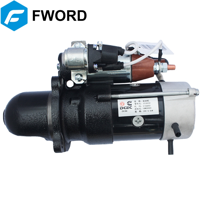 4944701 5336432 24V 6.0kw engine starter motor   for DCEC 6BT 
